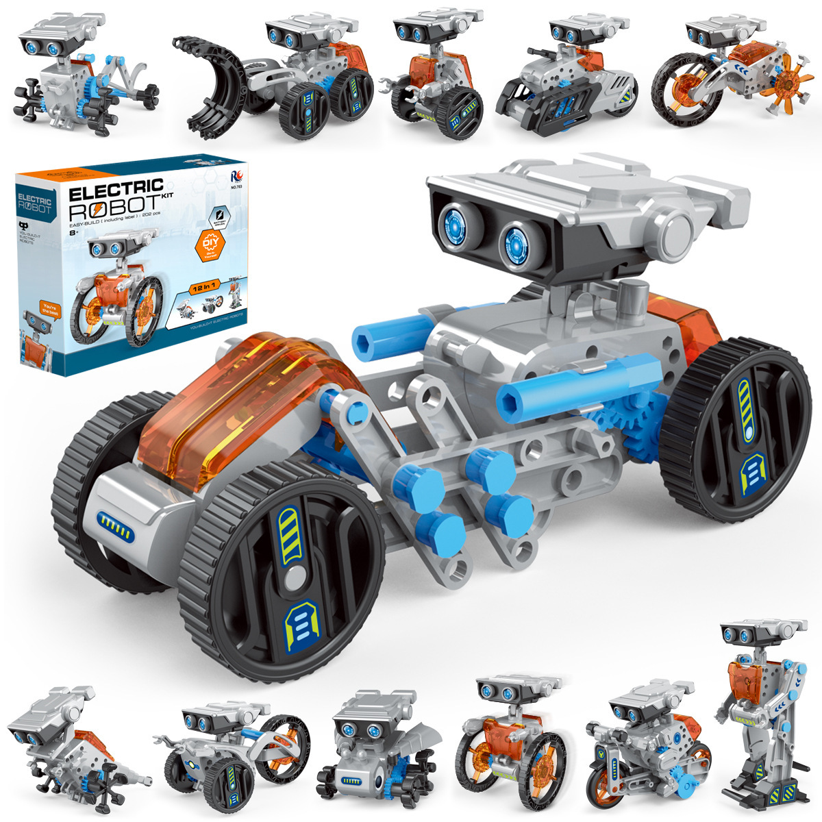 12 in 1 Science Experiment Sol - Science Robot recension och pris