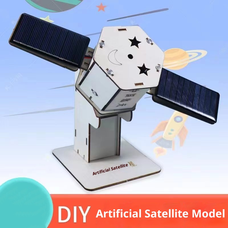 DIY Solar Satellite Artificial - Science Project recension och pris