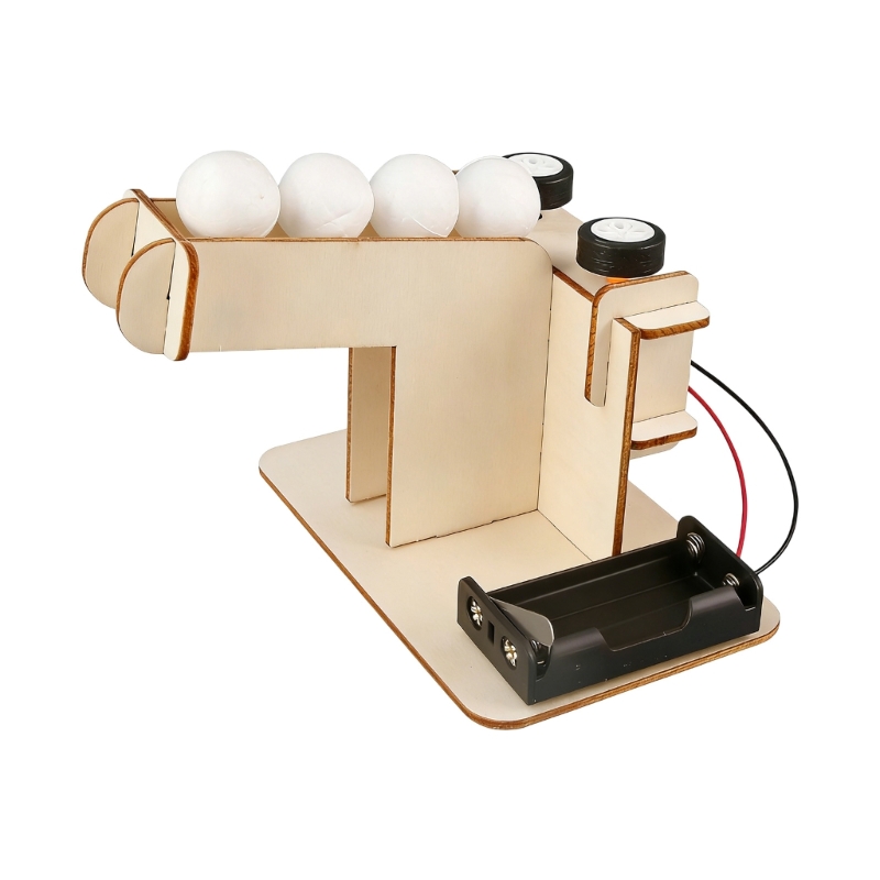 Wooden Automatic Ball Launchin - Science Project recension och pris