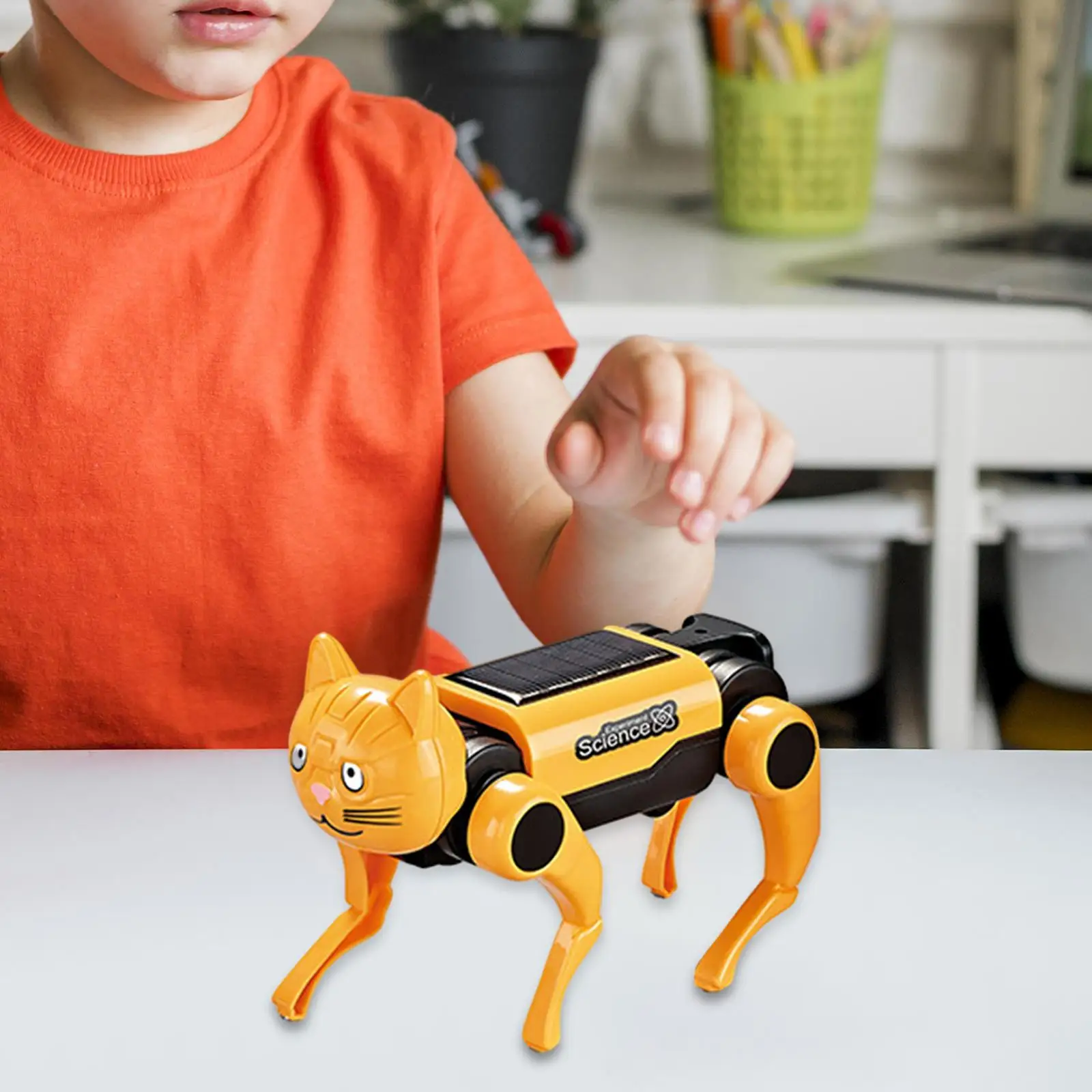 2IN1 Solar Robot Dog Replaceab - Science Project Robot recension och pris